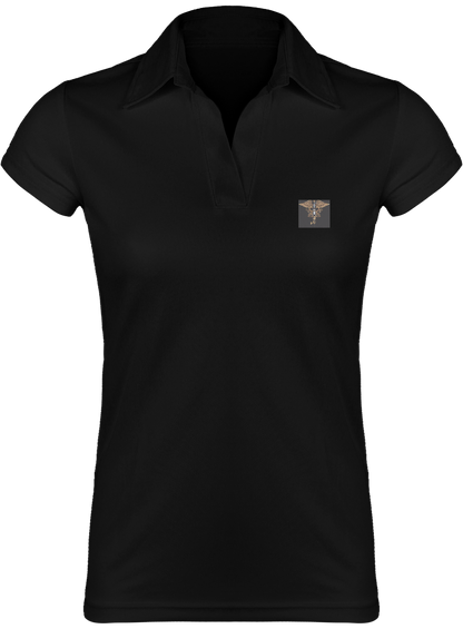 Polo #HealerNurseMachine Femme