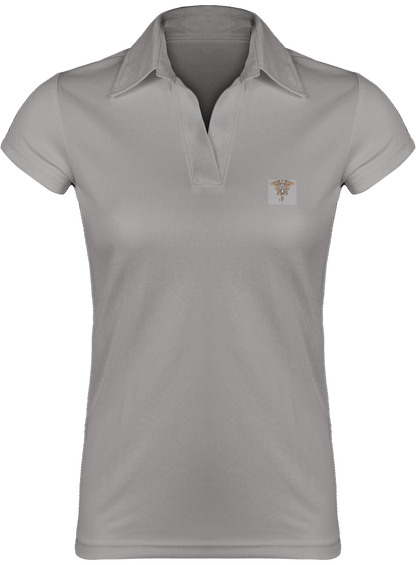 Polo #HealerNurseMachine Femme
