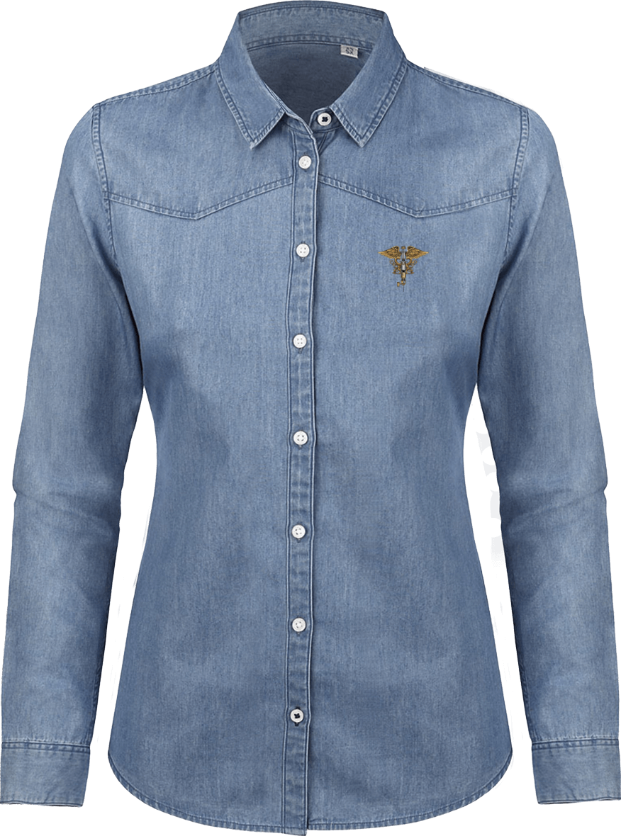 Chemise Denim #NurseMachine Femme