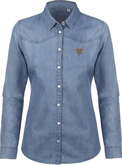 Chemise Denim #NurseMachine Femme