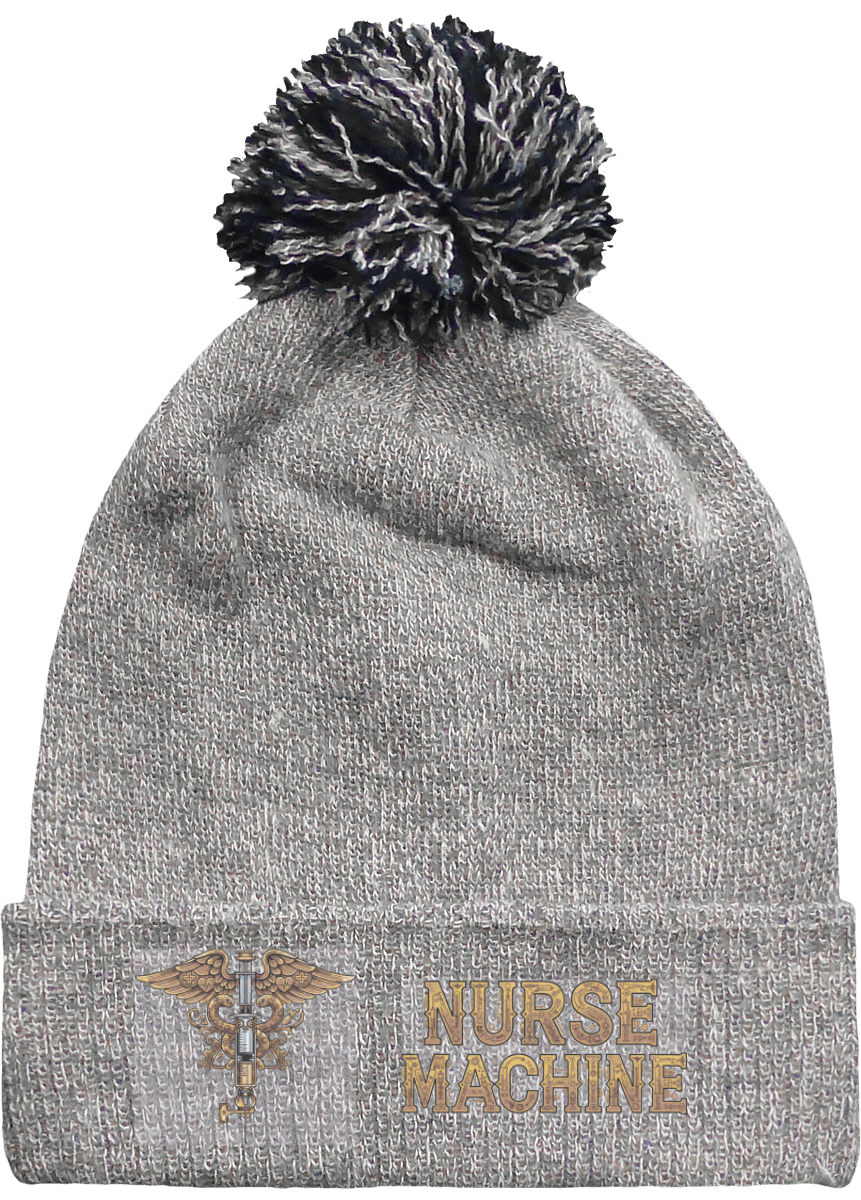 Bonnet à Pompon #NurseMachine