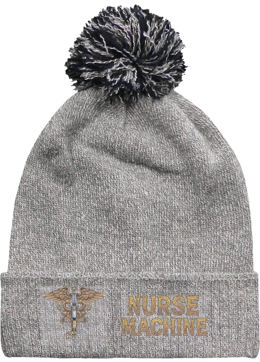 Bonnet à Pompon #NurseMachine