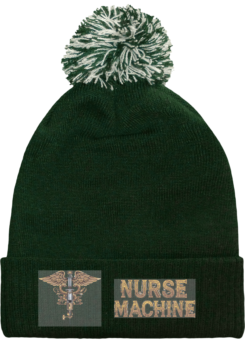 Bonnet à Pompon #NurseMachine