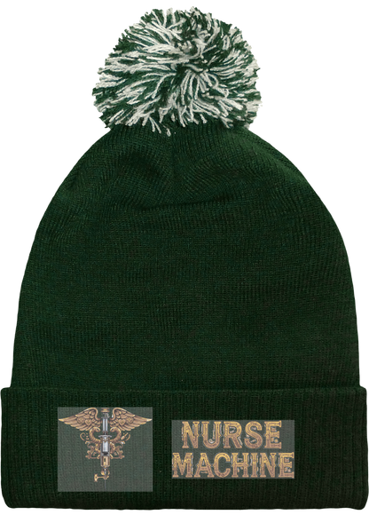 Bonnet à Pompon #NurseMachine