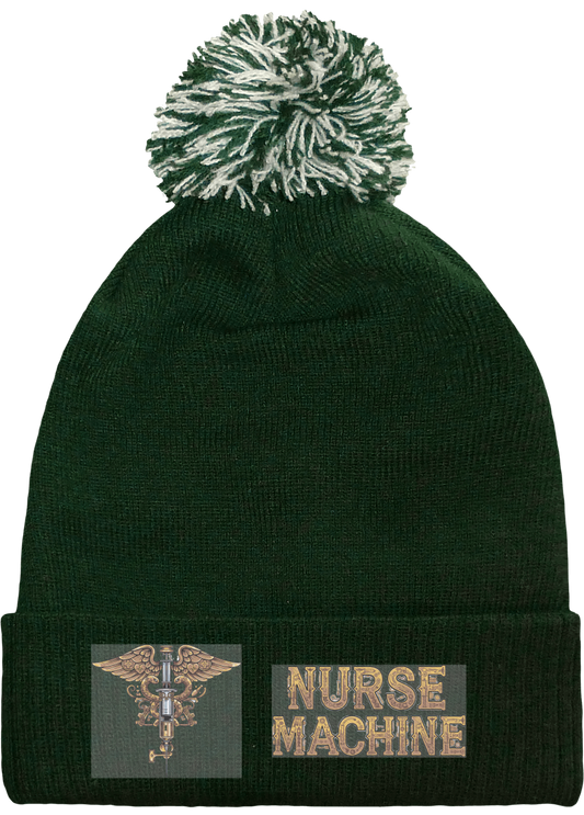 Bonnet à Pompon #NurseMachine