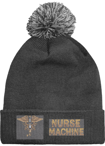 Bonnet à Pompon #NurseMachine