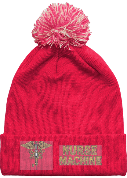 Bonnet à Pompon #NurseMachine