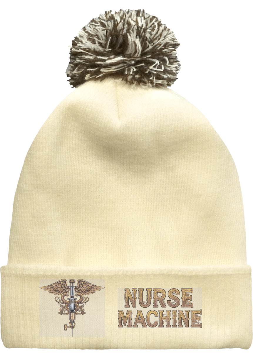 Bonnet à Pompon #NurseMachine