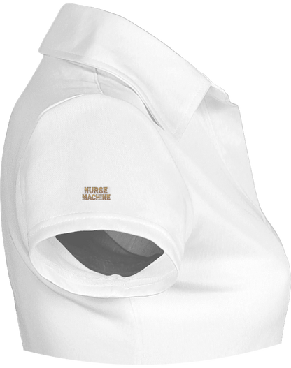 Polo #HealerNurseMachine Femme