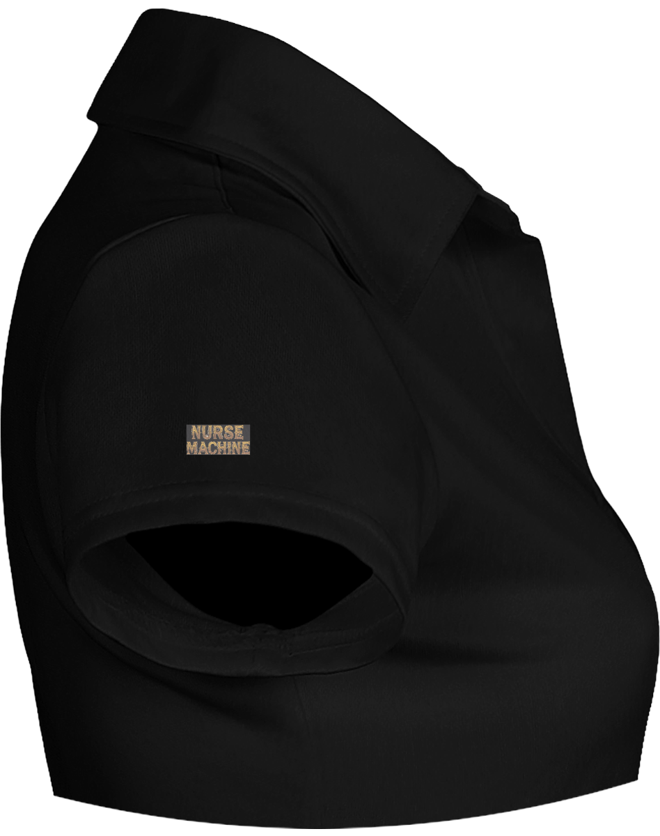 Polo #HealerNurseMachine Femme