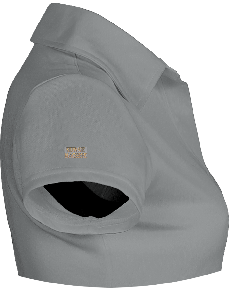 Polo #HealerNurseMachine Femme
