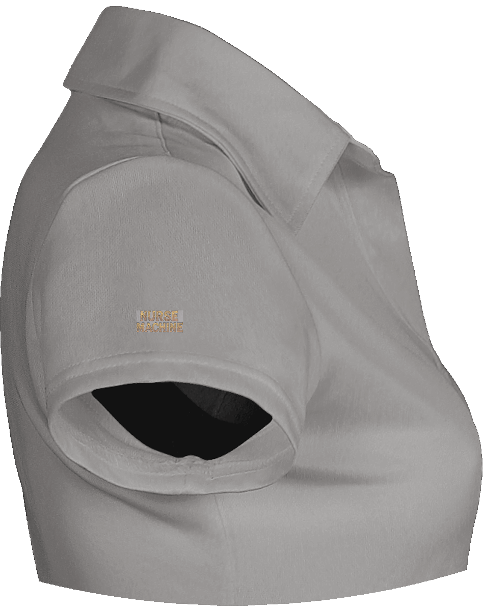 Polo #HealerNurseMachine Femme