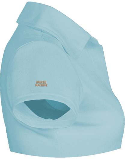 Polo #HealerNurseMachine Femme