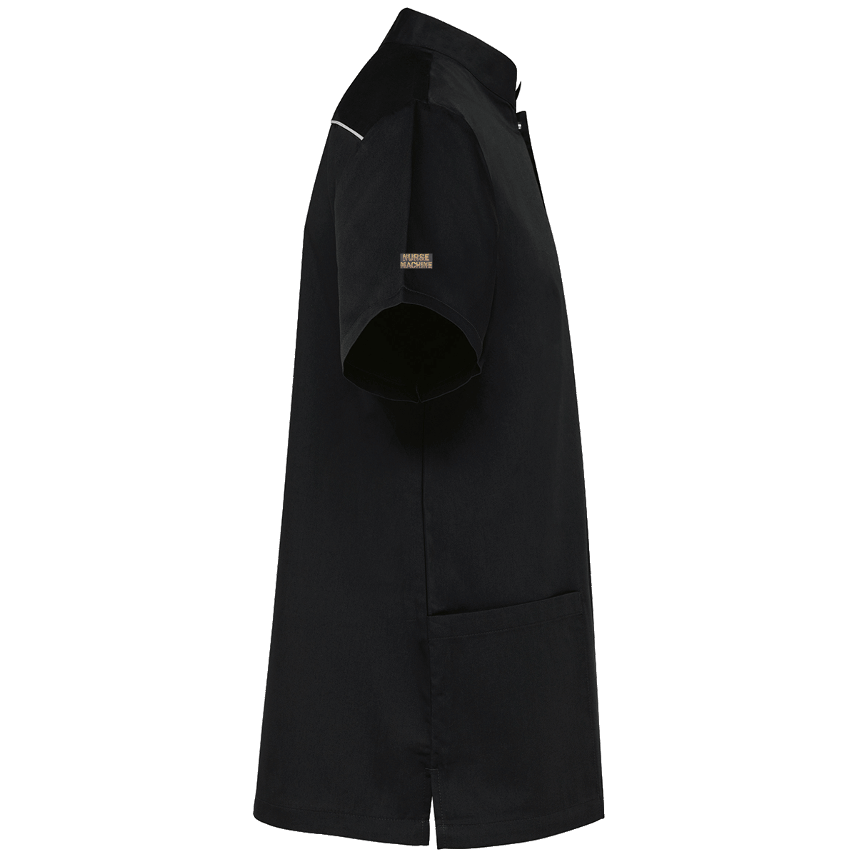 Blouse polycoton avec boutons-pression #NurseMachine homme