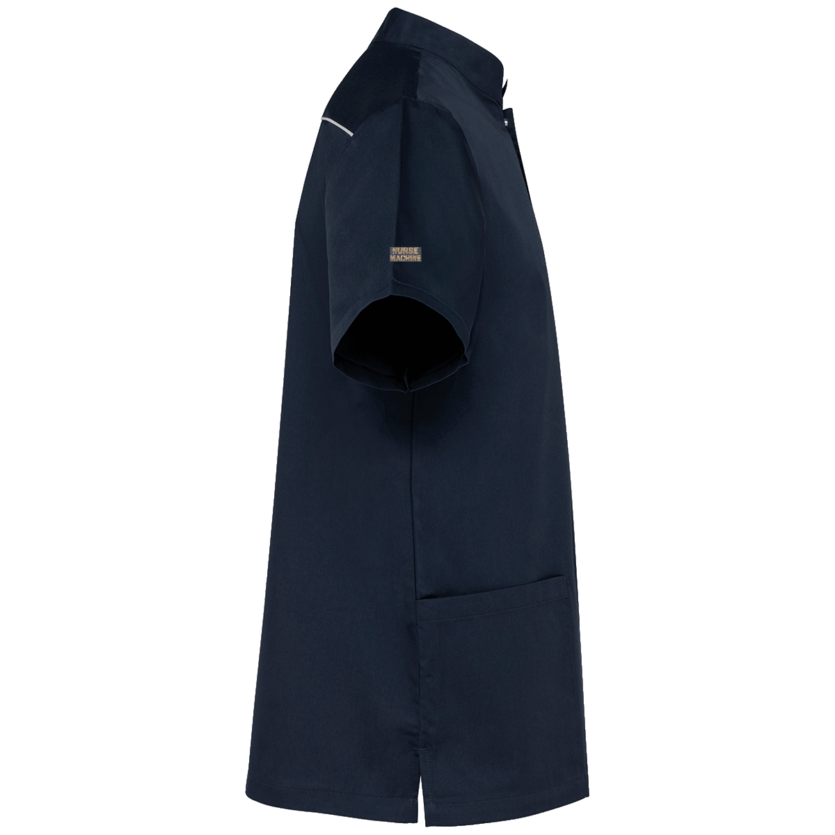 Blouse polycoton avec boutons-pression #NurseMachine homme