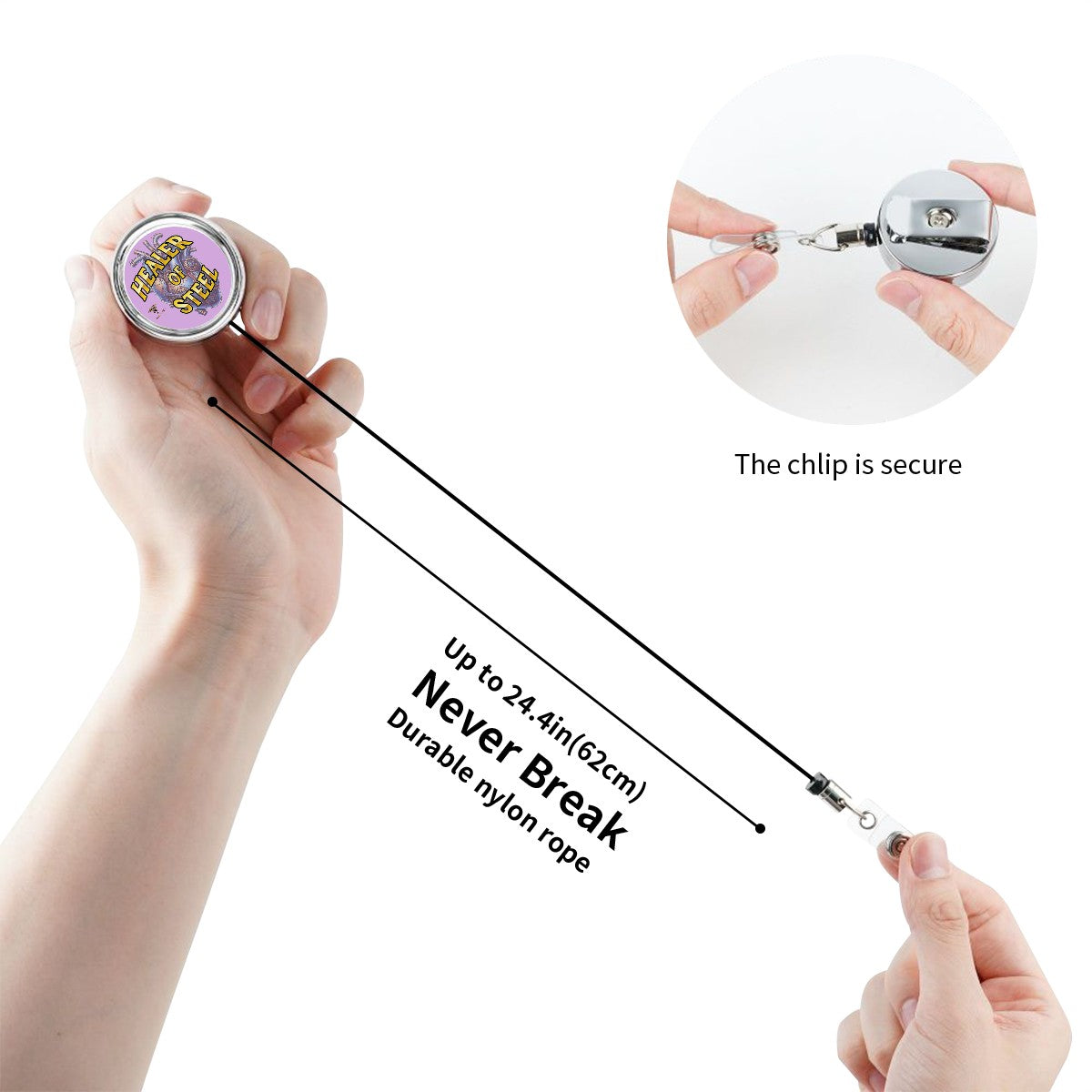 Porte Badge #HealerMachine