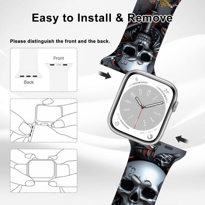 Bracelet Apple Watch #SkullMachine