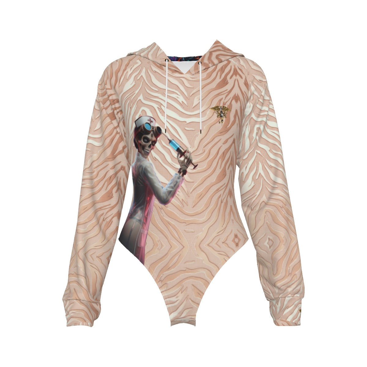 Body à capuche et manches raglan #RatchetMachine