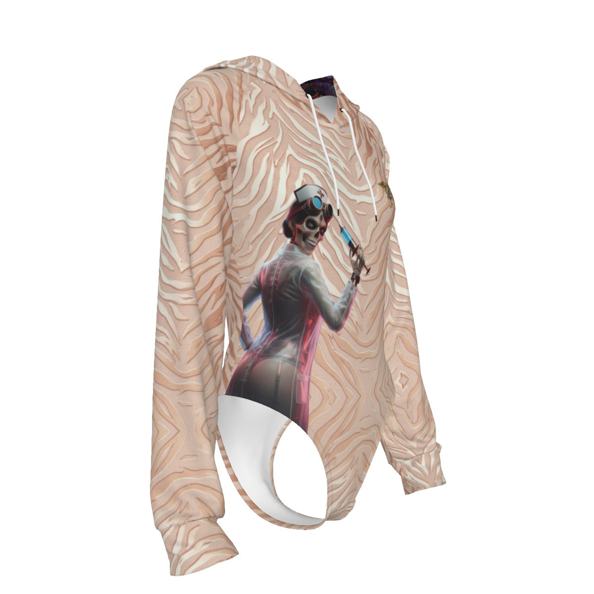 Body à capuche et manches raglan #RatchetMachine