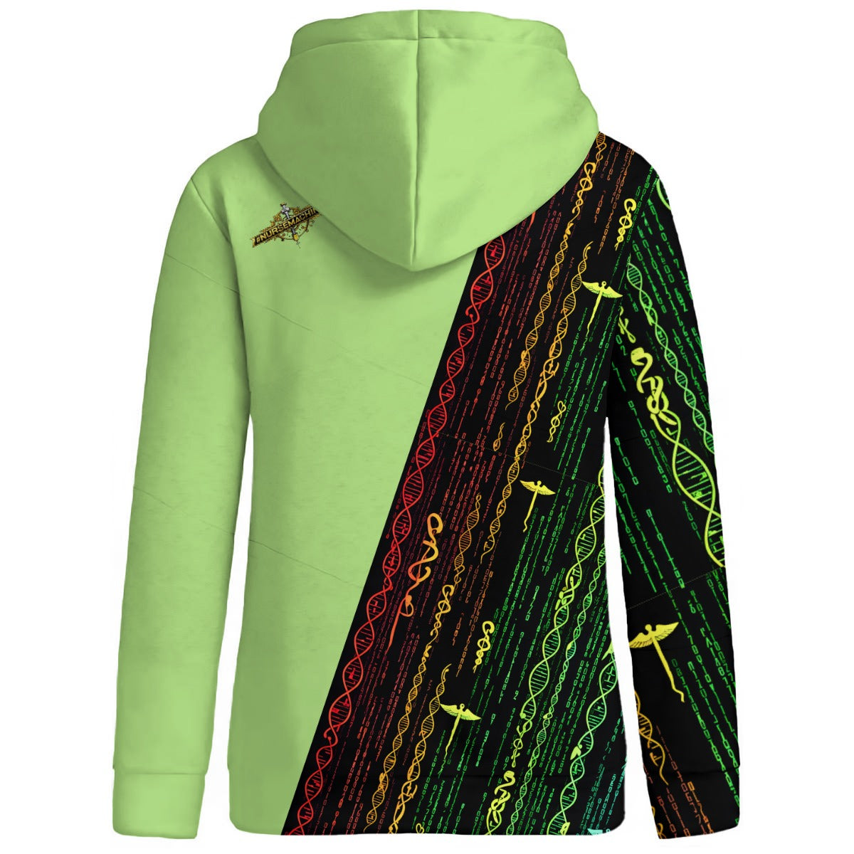 Hoodie #RainbowGreenMachine