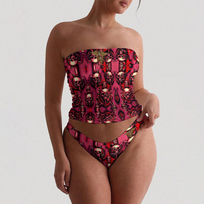 Set Tube & Culotte Brésilienne #CherryMachine