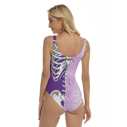 Maillot une Pièce #TigerBonesMachine