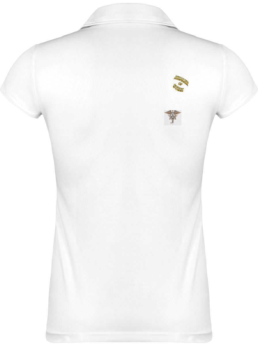 Polo #HealerNurseMachine Femme