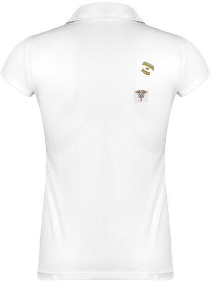 Polo #HealerNurseMachine Femme