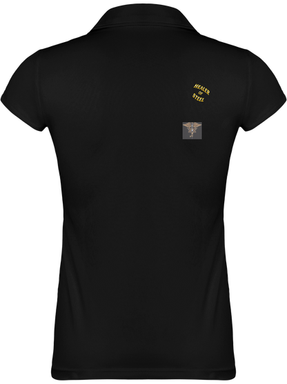 Polo #HealerNurseMachine Femme