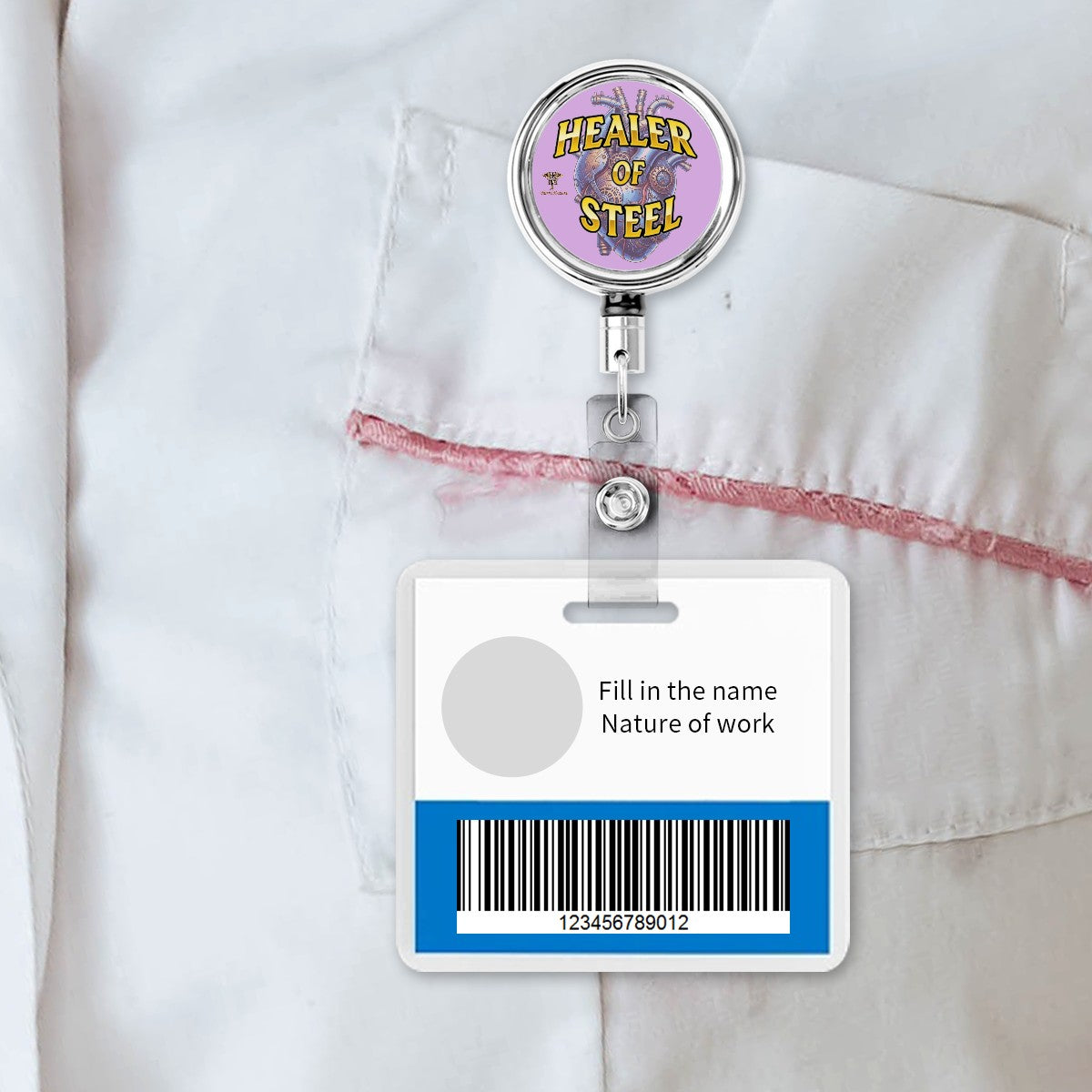 Porte Badge #HealerMachine