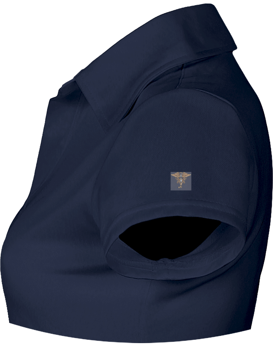 Polo #HealerNurseMachine Femme