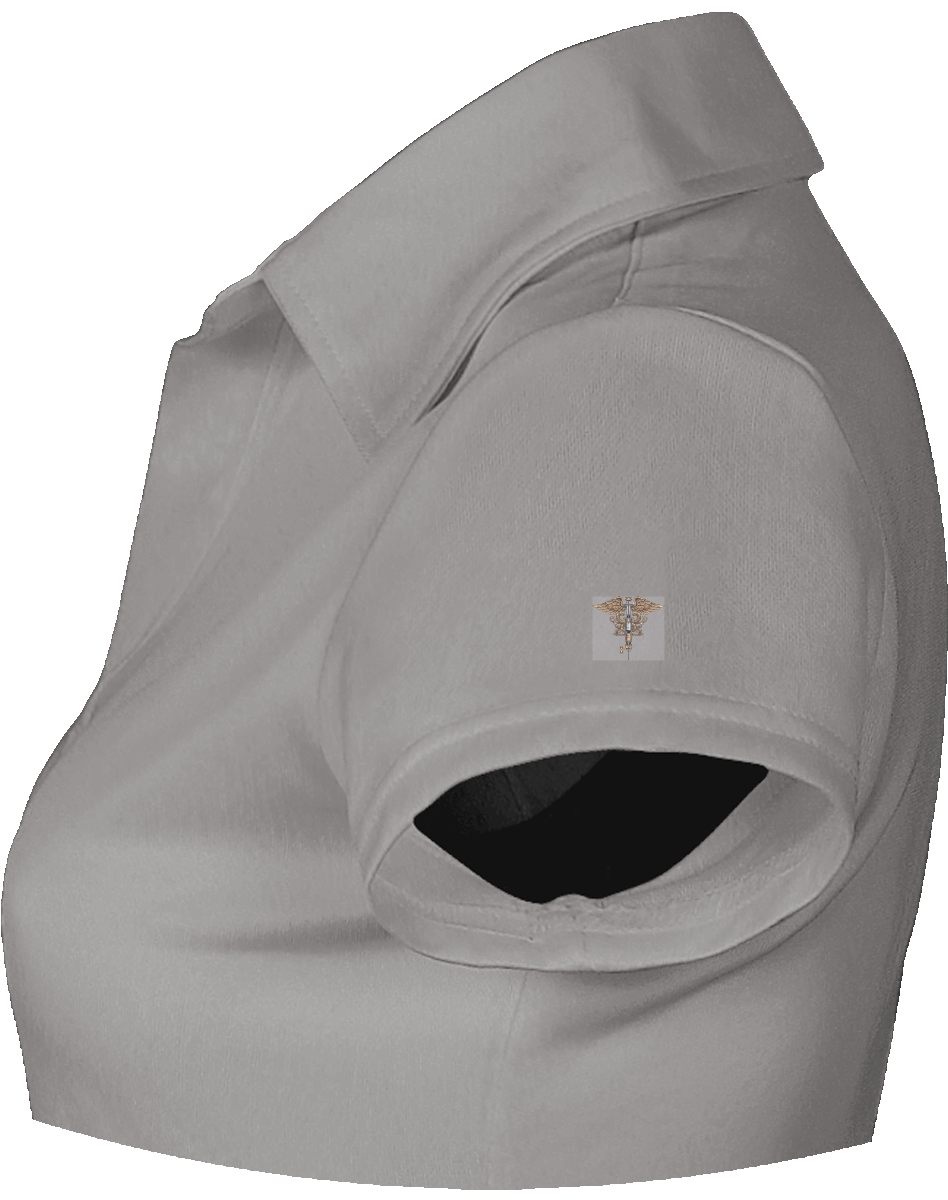 Polo #HealerNurseMachine Femme