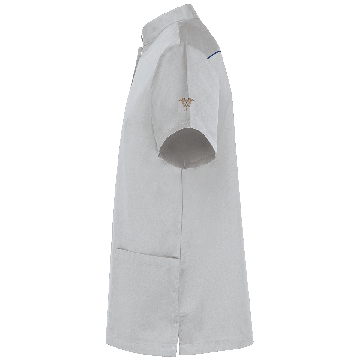 Blouse polycoton avec boutons-pression #NurseMachine homme