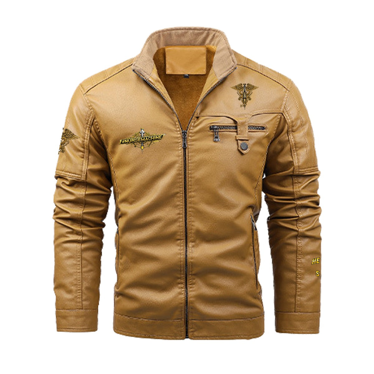 Veste en Simili cuir #SkeletonMachine