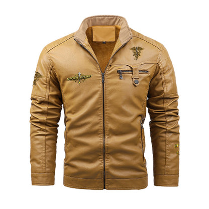 Veste en Simili cuir #SkeletonMachine